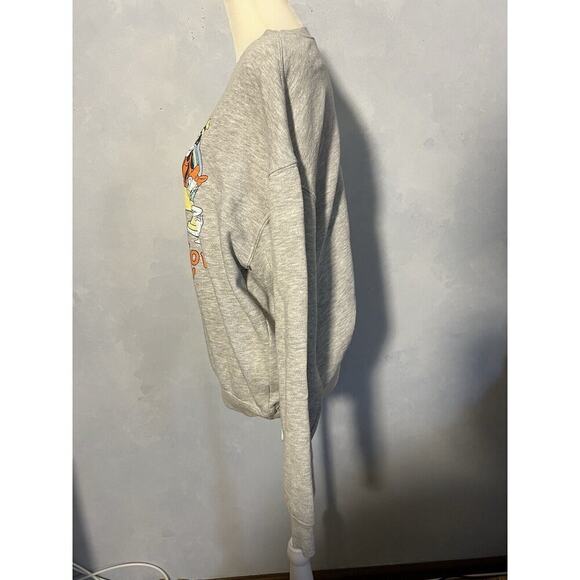 Disney Let There Be Love Rainbow Sweatshirt Pullover Grey Sz XL - Picture 5 of 8